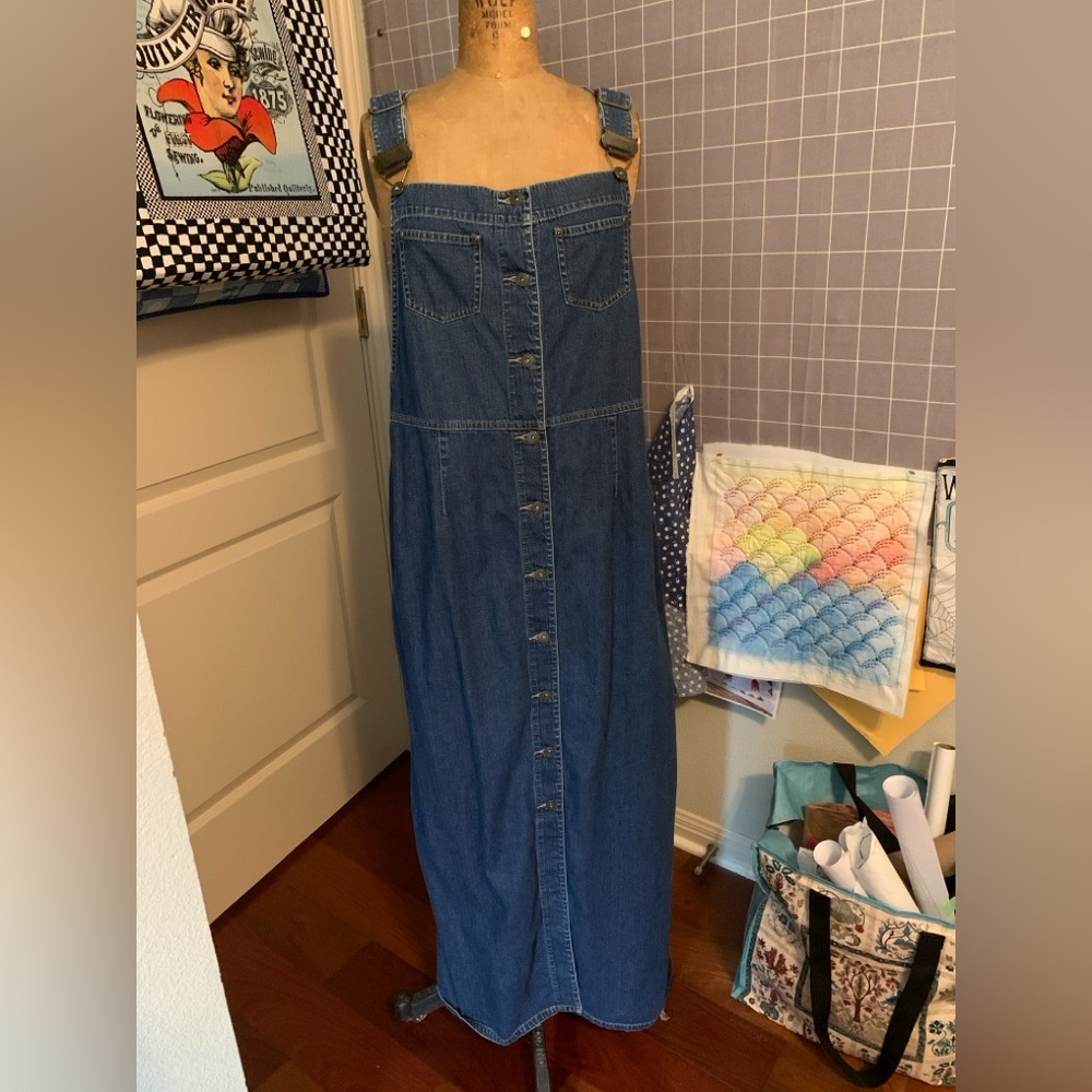 Liz Claiborne LizWear NEW WOT Demin Jumper